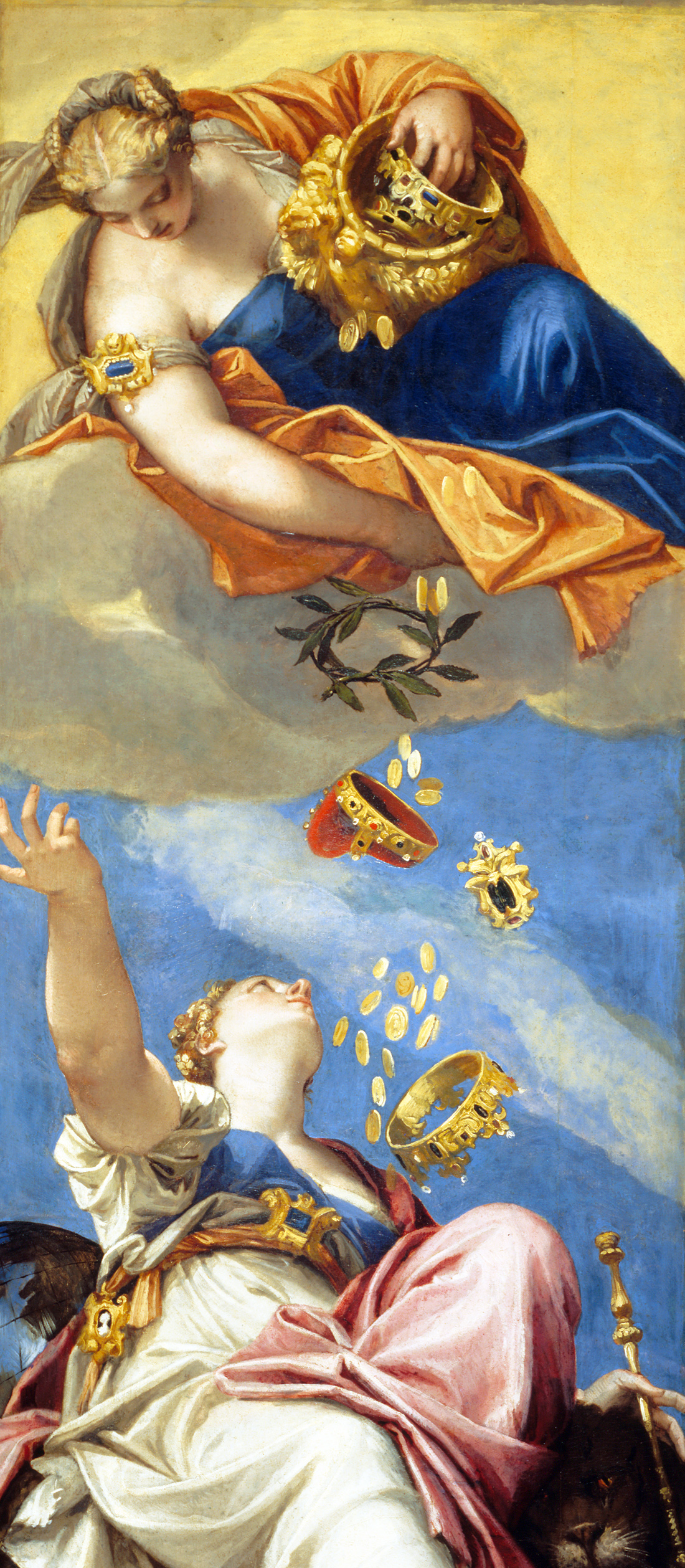 Venice Receiving the Ducal Horn, by Paolo Veronese, c. 1555. Palazzo Ducale, Venice, Italy.