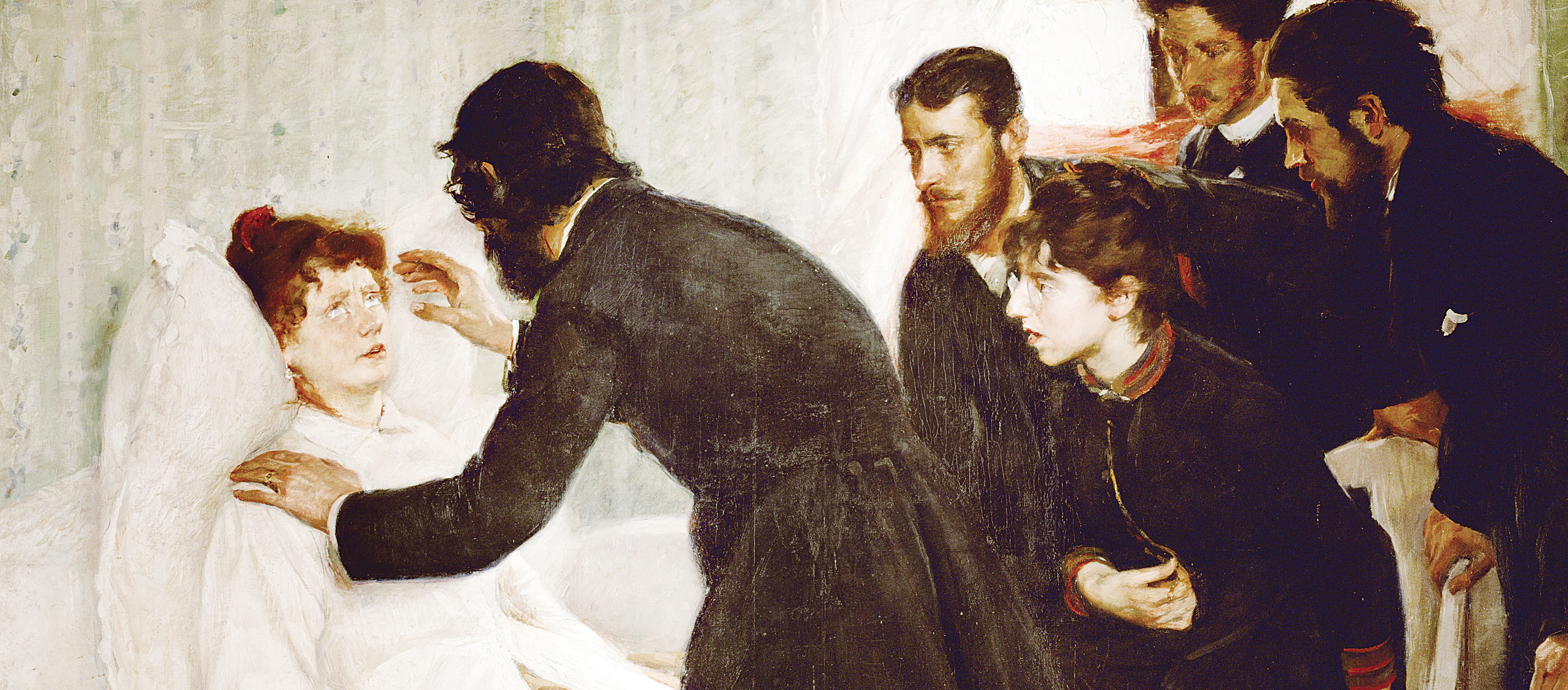 Hypnotic Seance, by Richard Bergh, 1887. Nationalmuseum, Stockholm, Sweden.
