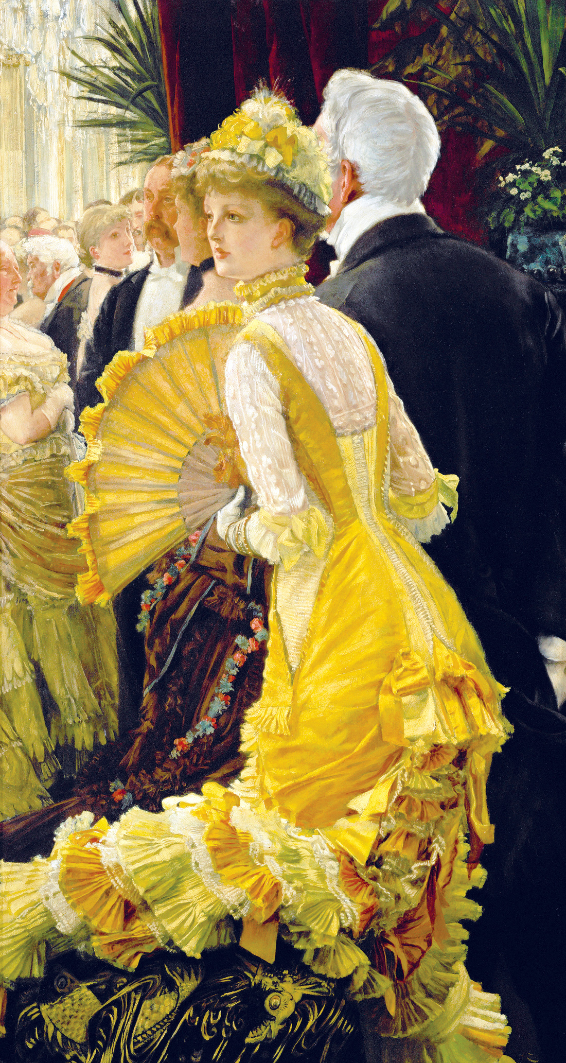 The Ball, by James Tissot, c. 1878. Musée d'Orsay, Paris. 