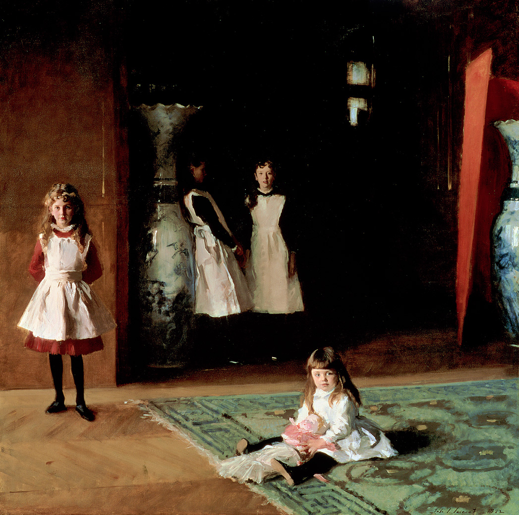 The Daughters of Edward Darley Boit, by John Singer Sargent, 1882. Museum of Fine Arts, Boston, Massachusetts. 