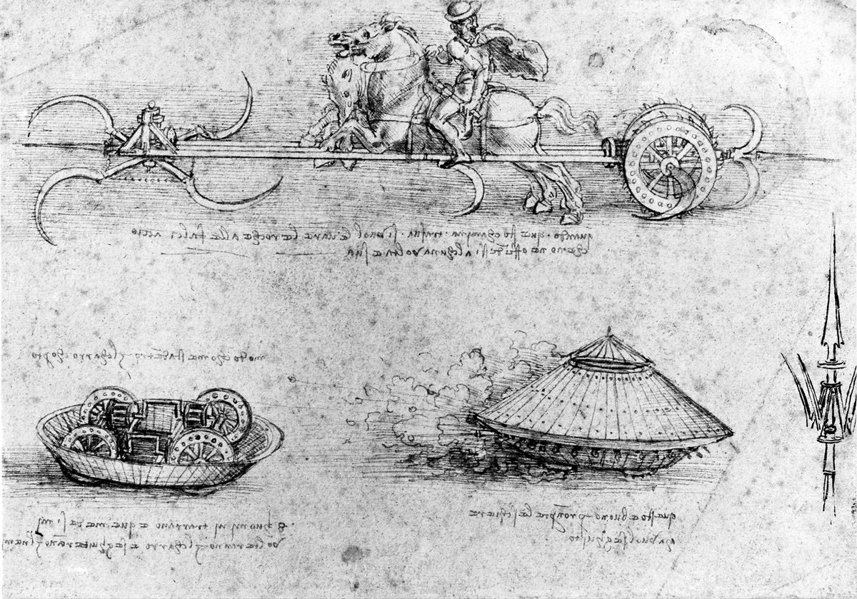 Drawing by Leonardo da Vinci