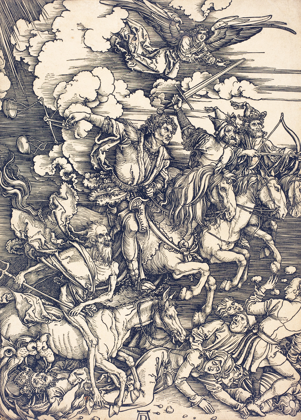 Four Horsemen of the Apocalypse, by Albrecht Dürer, 1498. National Gallery of Art, Washington D.C.