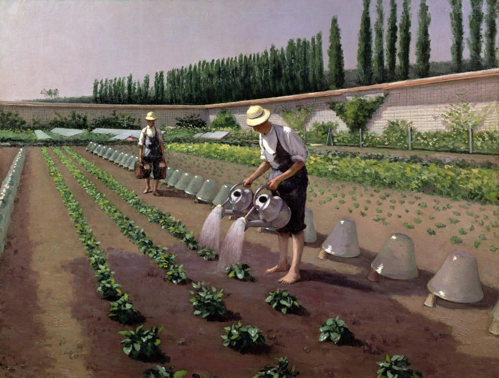 The Gardeners, by Gustave Caillebotte, c. 1877.
