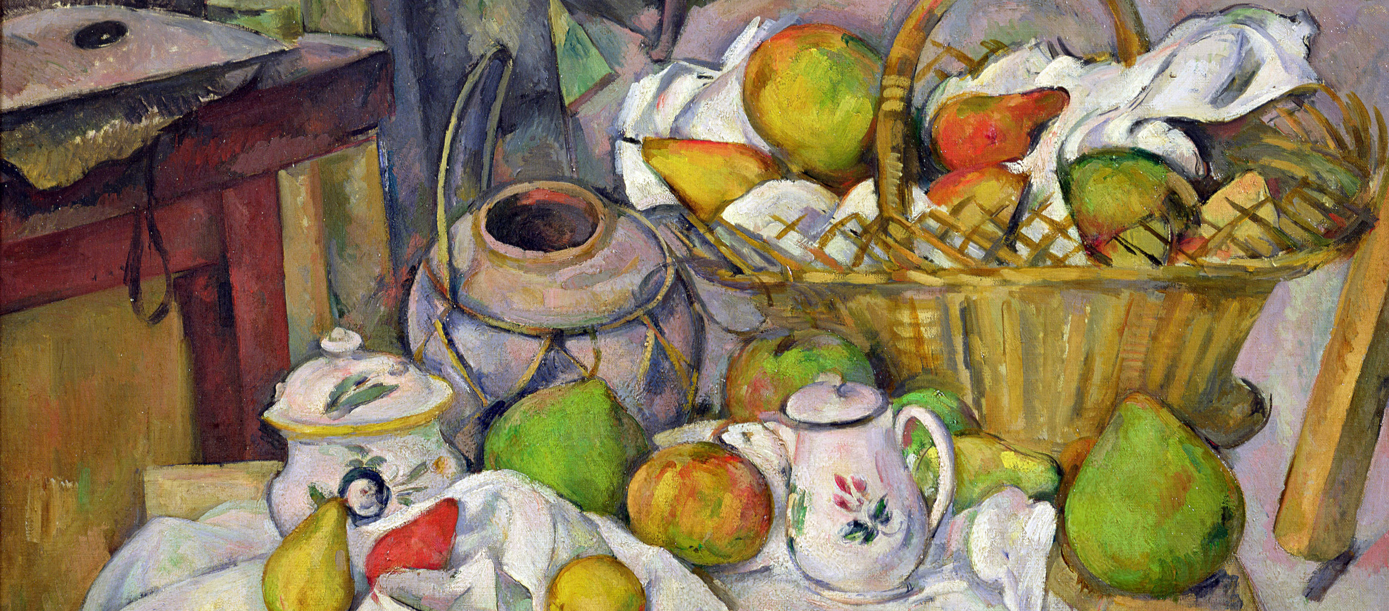 The Kitchen Table, by Paul Cézanne, c. 1889. Musée d'Orsay, Paris..