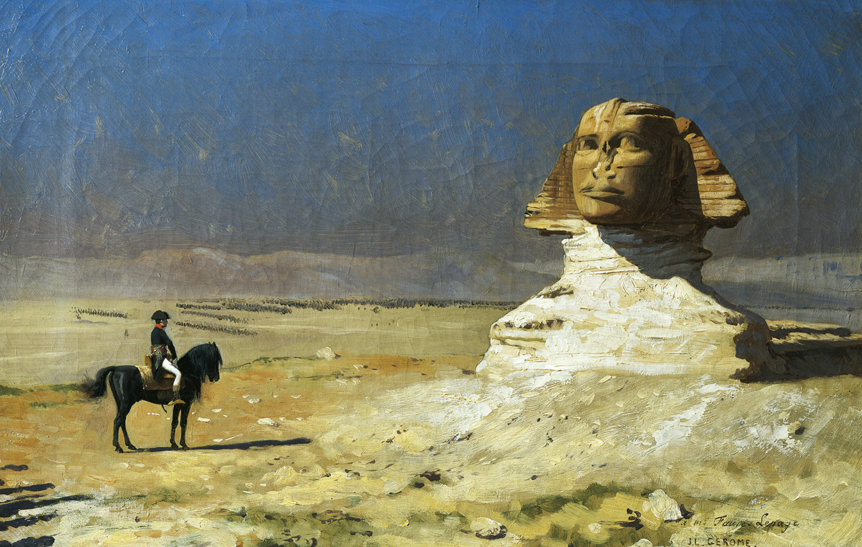 General Bonaparte in Egypt, by Jean-Léon Gérôme, 1867.