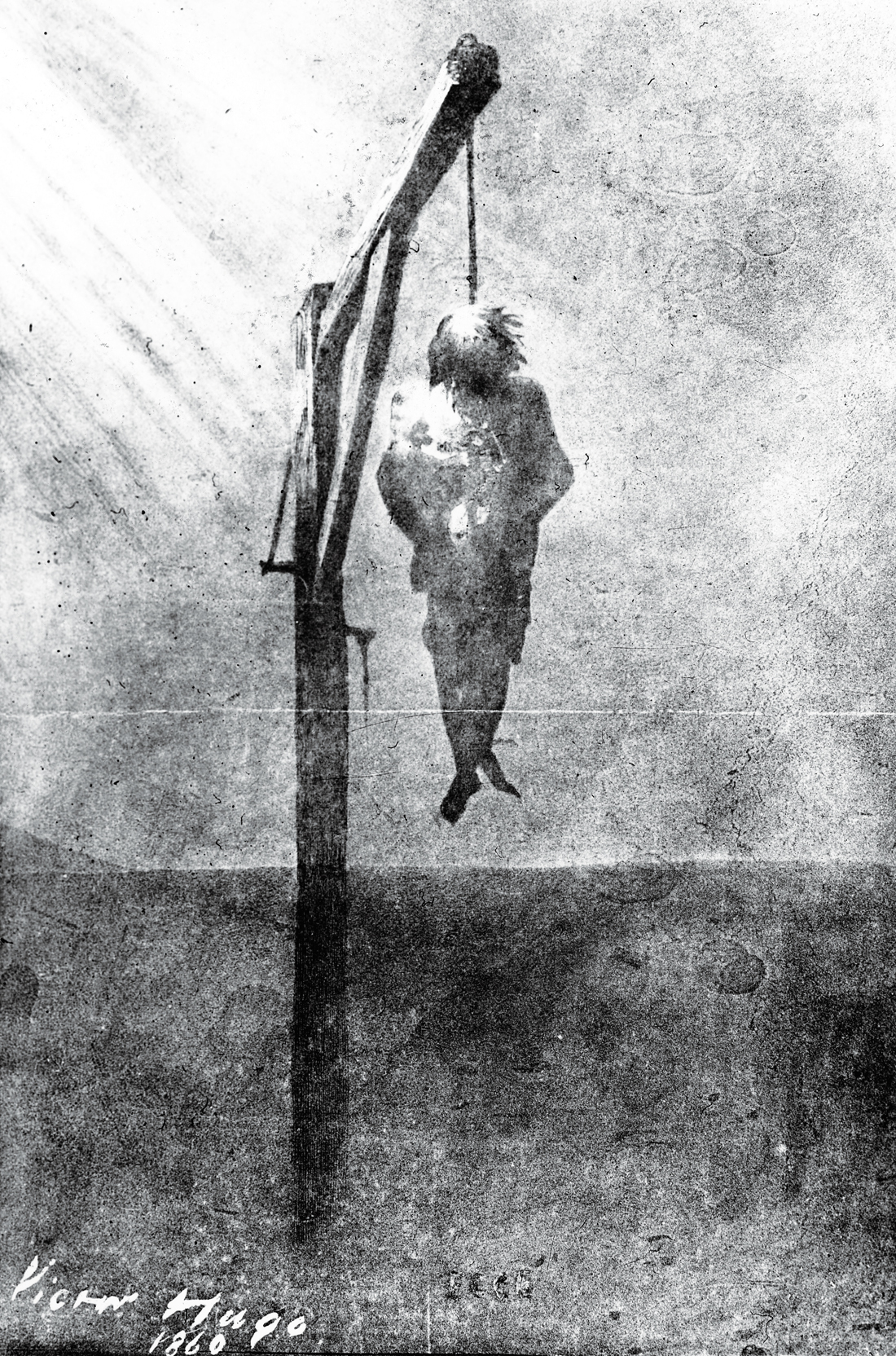 The Hanged Man or John Brown, by Victor Hugo, 1860. 