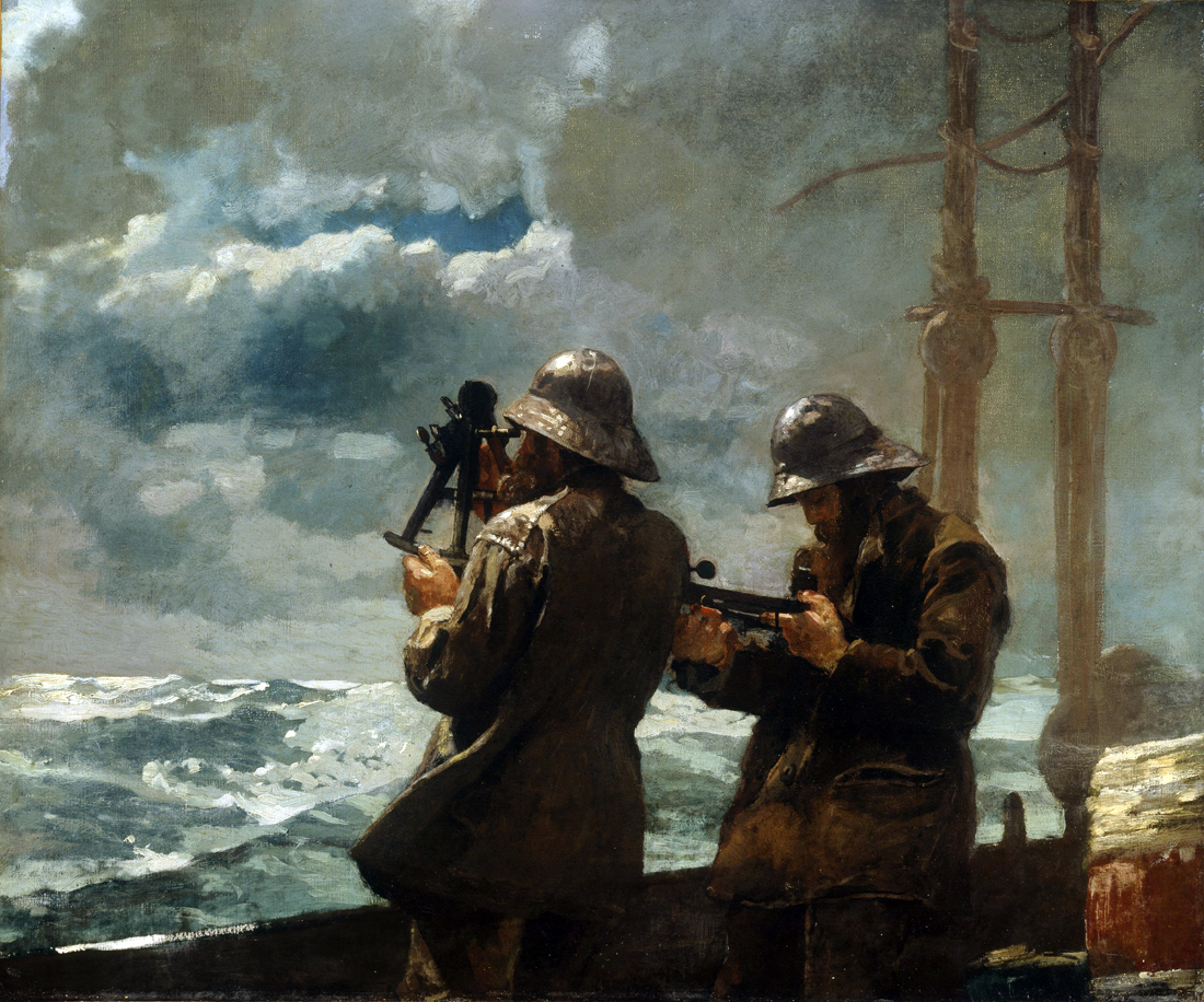 Eight Bells, by Winslow Homer, 1886. Addison Gallery of American Art, Andover, Massachusetts. 