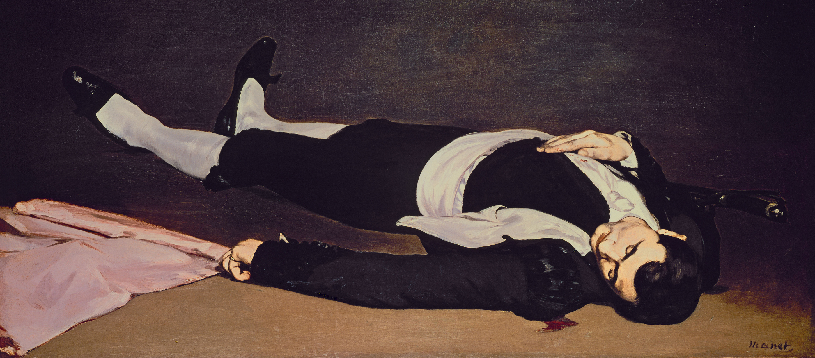 The Dead Toreador, by Édouard Manet, c. 1864.