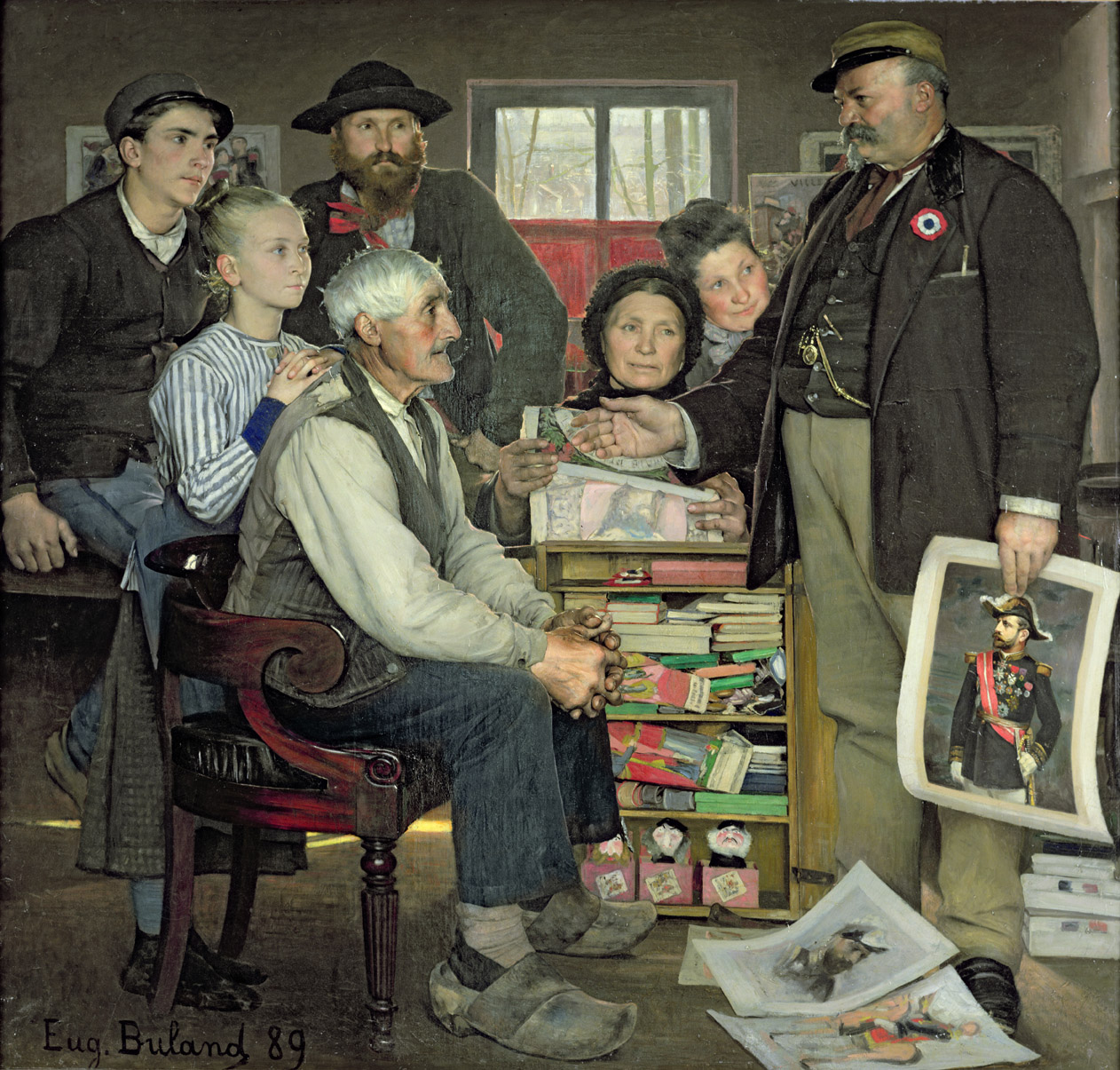 Propaganda, by Eugène Buland, 1889. Musee d'Orsay, Paris.