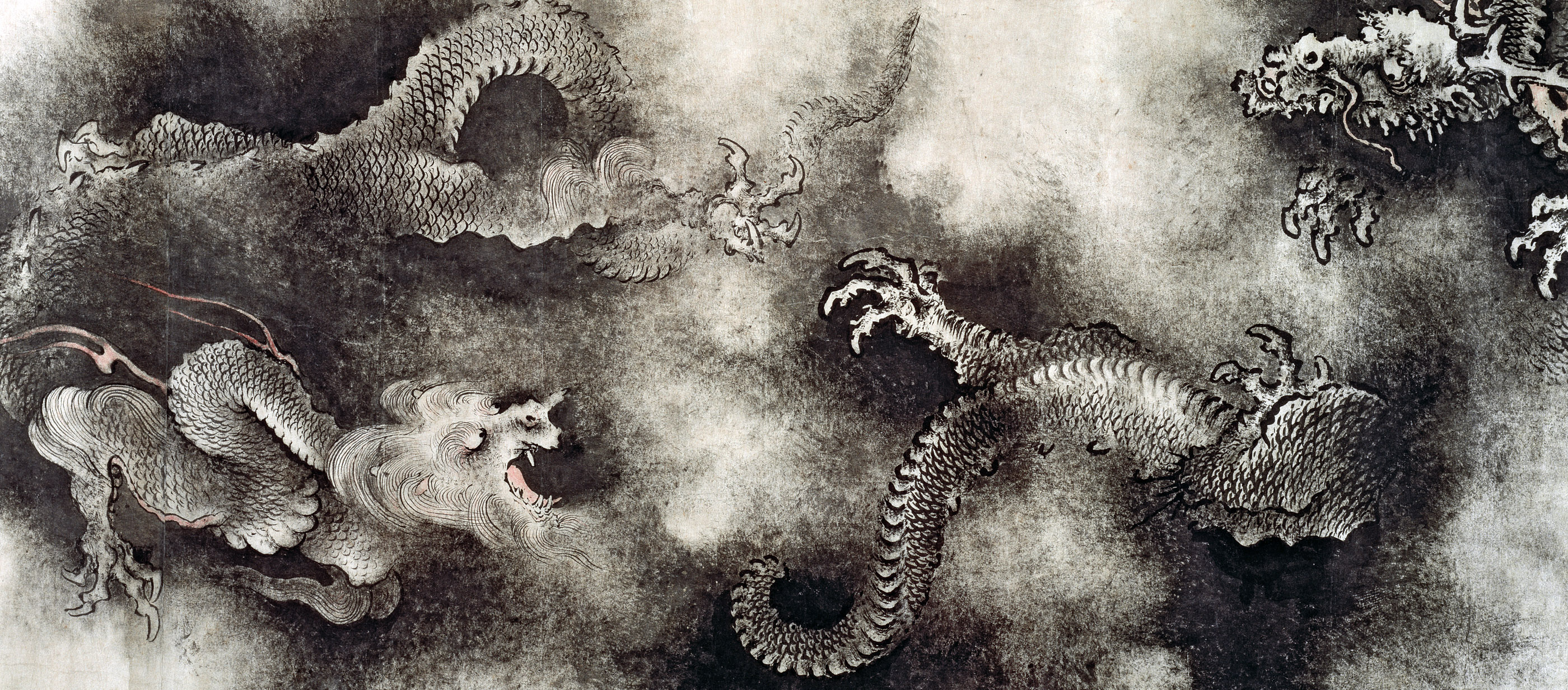 Nine Dragons (detail), by Chen Rong, 1244.