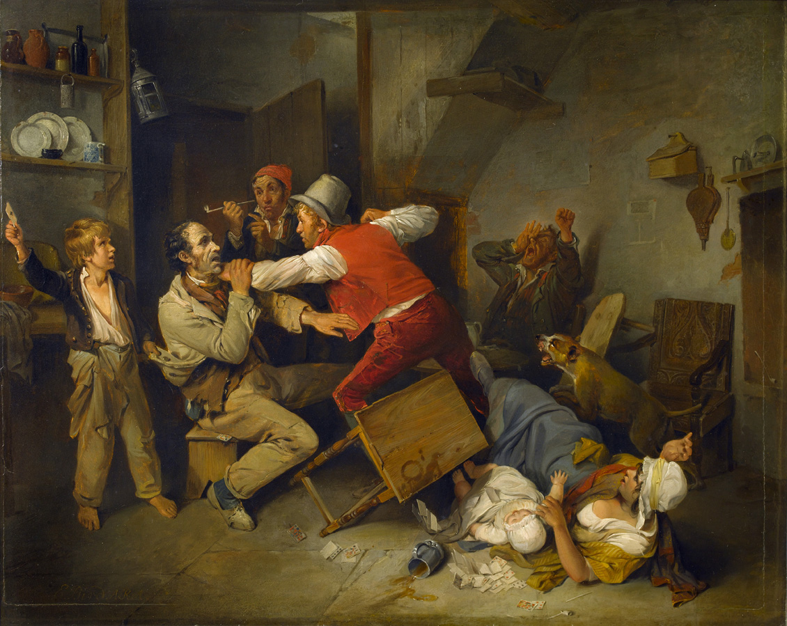 The Cheat Detected, 1814, by Edward Bird. Sir John Soane’s Museum, London.