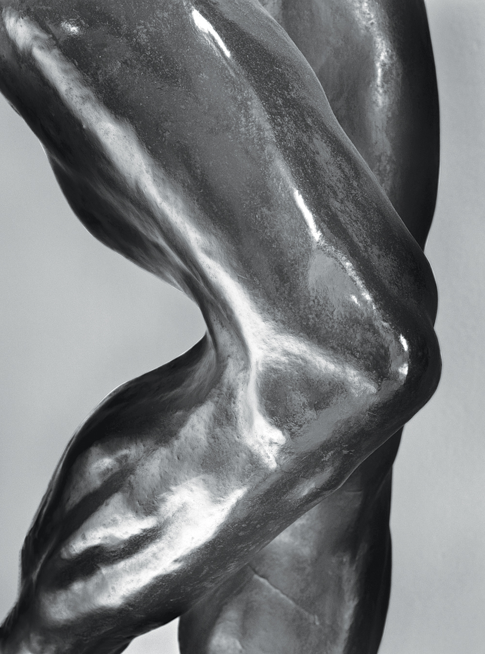 “Knees, Rodin # 22,” 2004. Photograph by Michael Eastman. © Michael Eastman. 