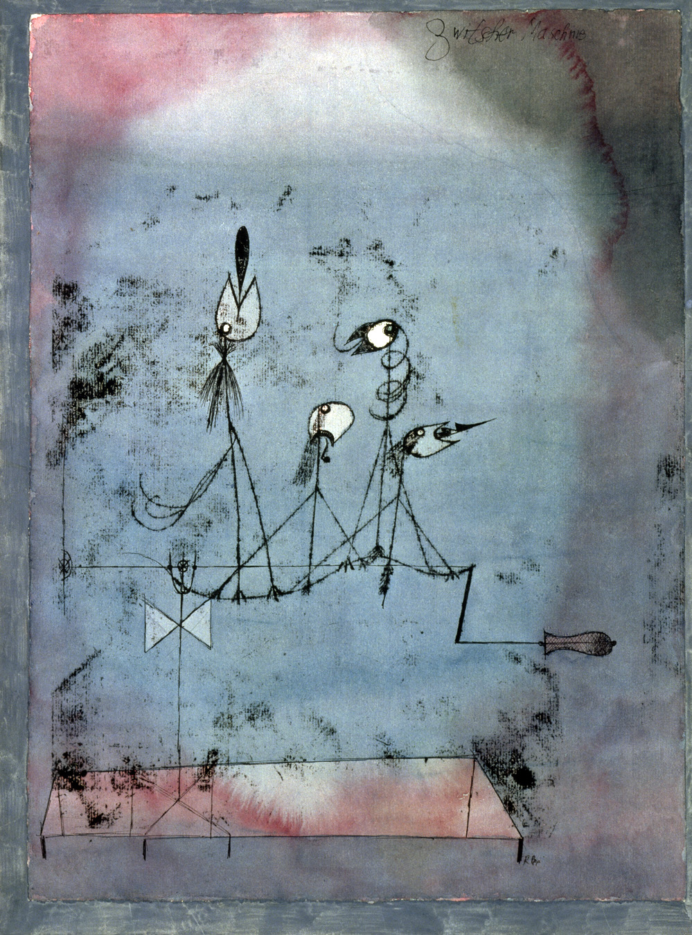 3. Twittering Machine, by Paul Klee, 1922. © The Museum of Modern Art, New York.