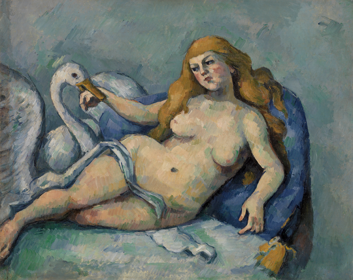 Leda and the Swan, by Paul Cézanne, c. 1880.