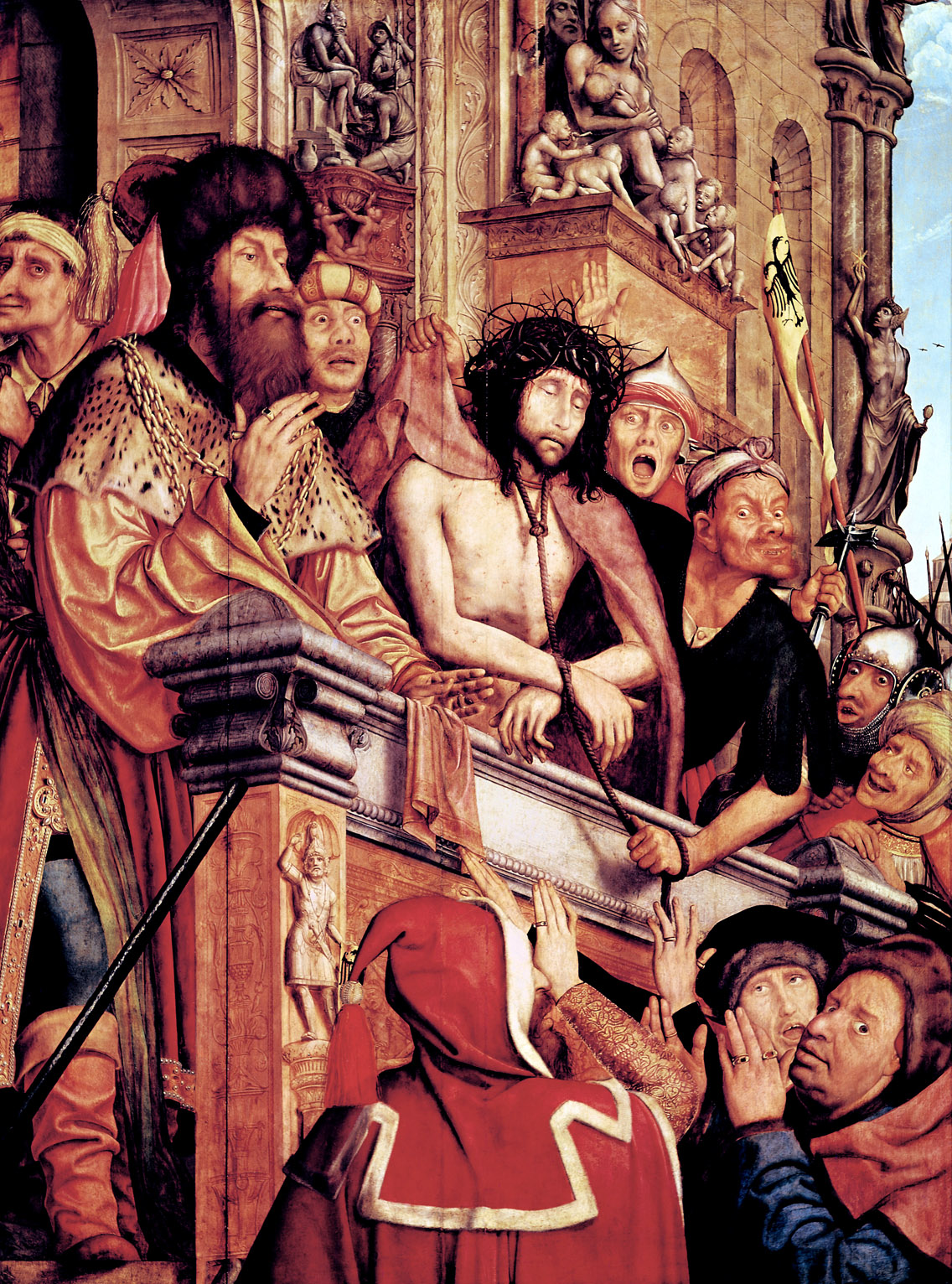 Christ Presented to the People, by Quentin Massys, c. 1515. Prado Museum, Madrid. 