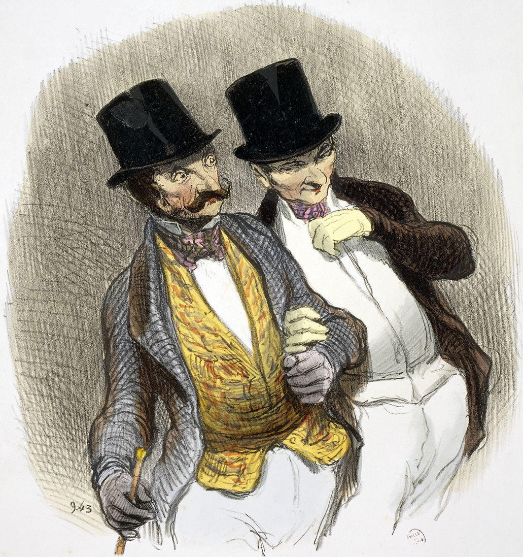 Having Just Fleeced Someone, by Honoré Daumier, 1846. © Gianni Dagli Orti/ The Art Archive at Art Resource, NY