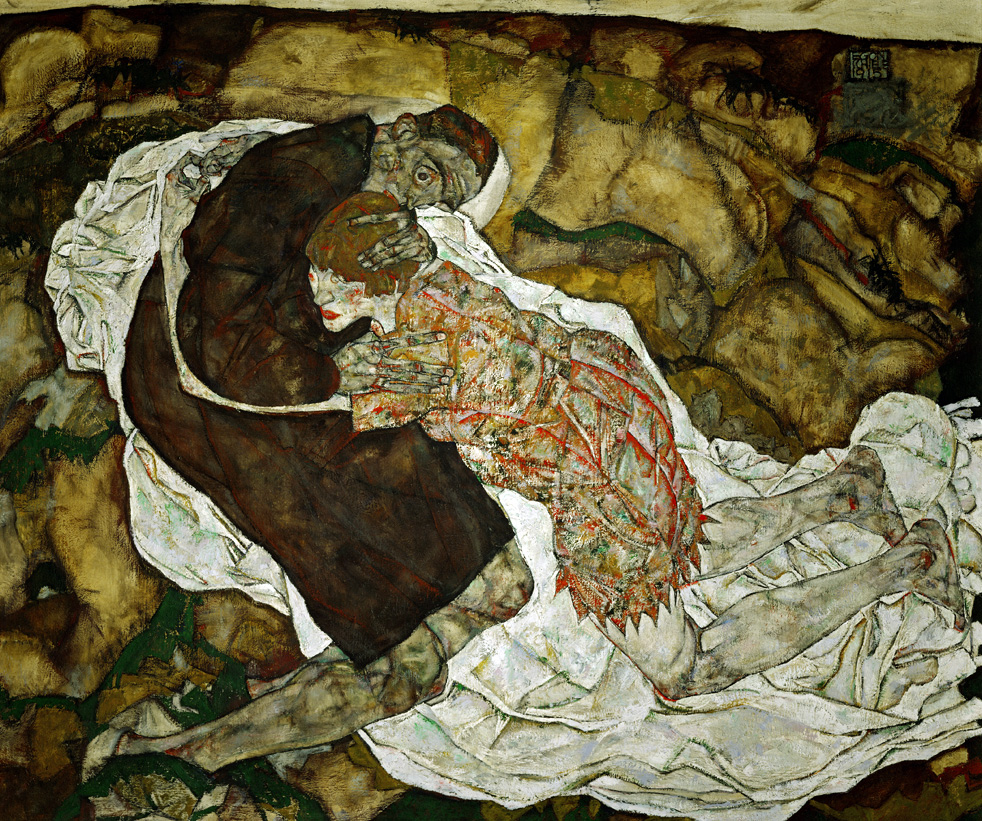 Death and the Maiden, by Egon Schiele, 1915.