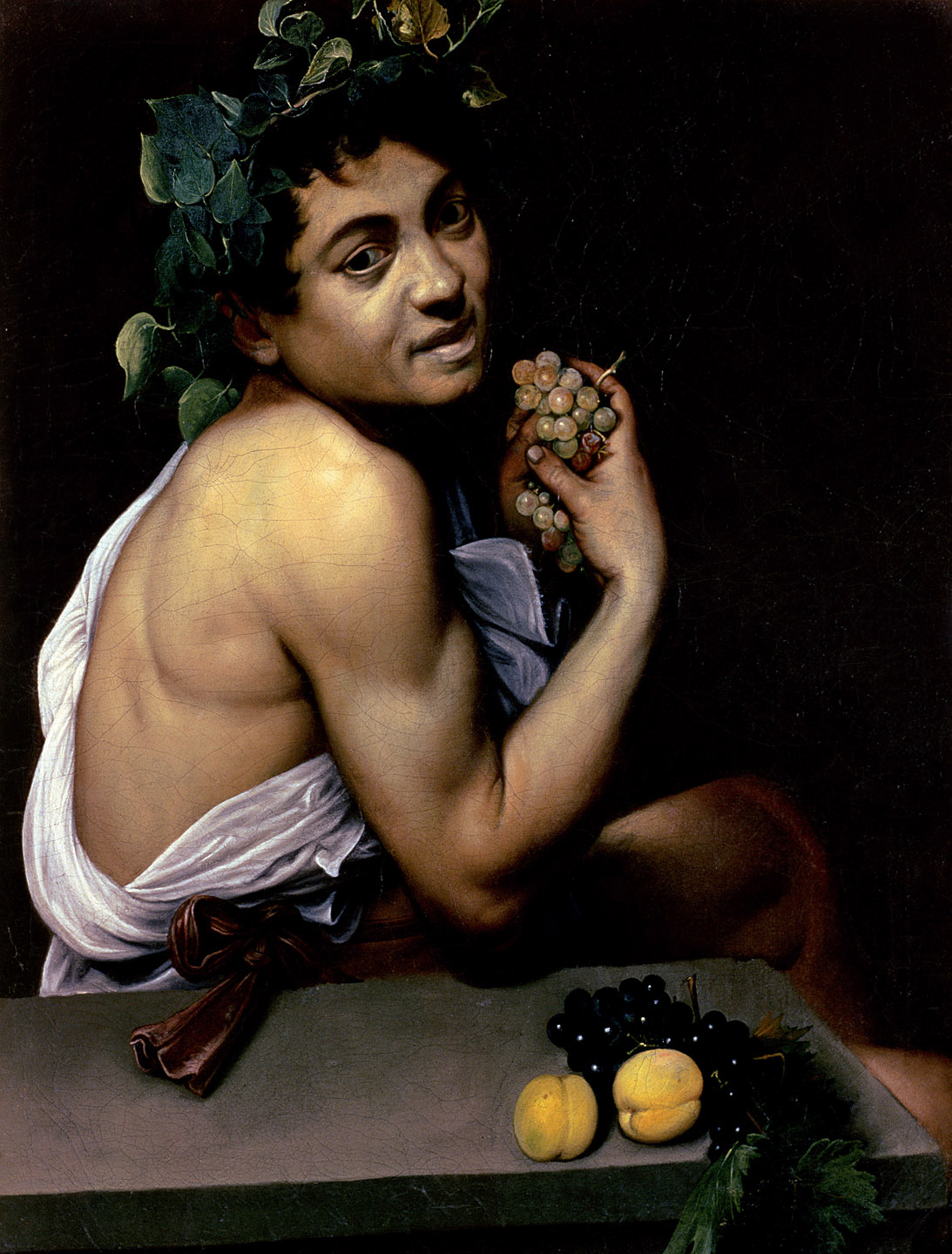 Sick Bacchus, by Michelangelo Merisi da Caravaggio