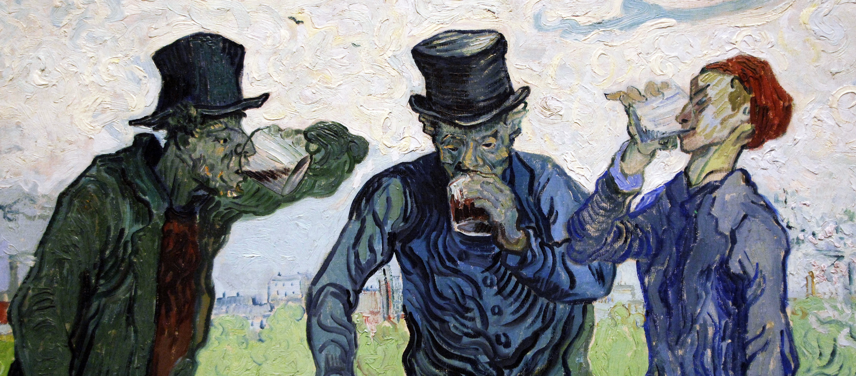 The Drinkers, by Vincent Van Gogh, 1890