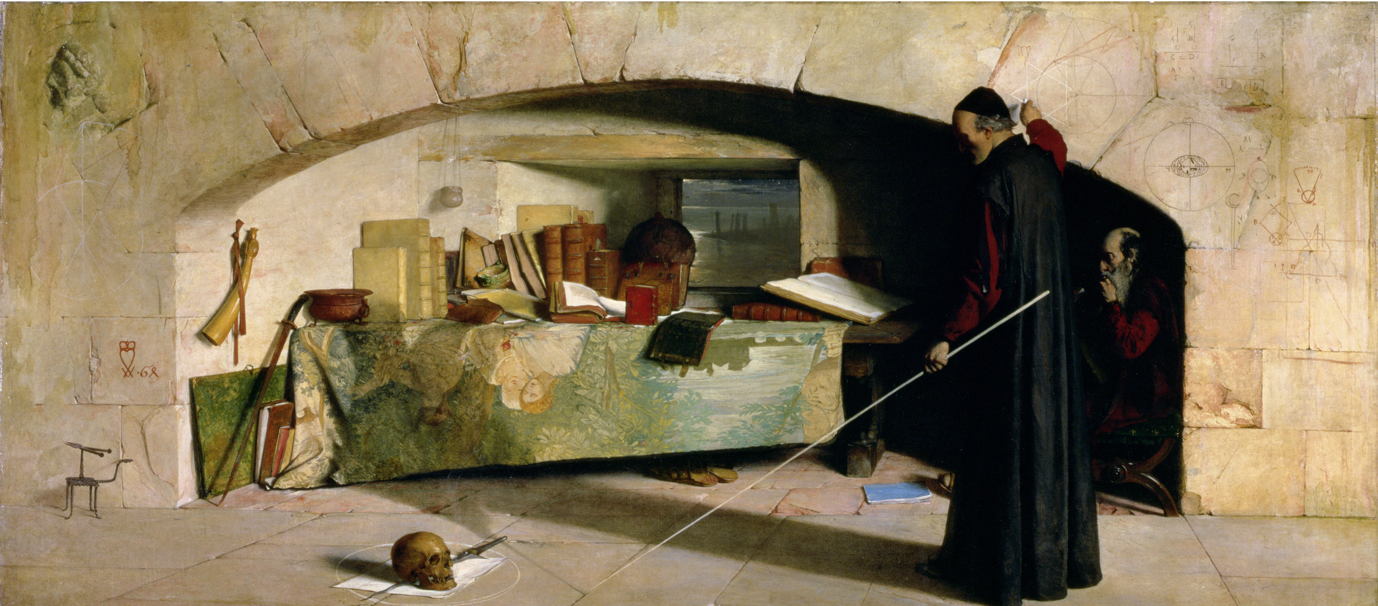 The Spell, by William Fettes Douglas, 1864. © National Gallery of Scotland, Edinburgh, Scotland/The Bridgeman Art Library.