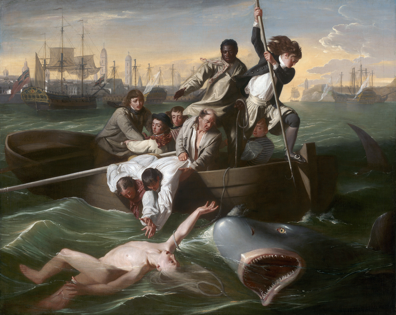 Watson and the Shark, by John Singleton Copley, 1778.