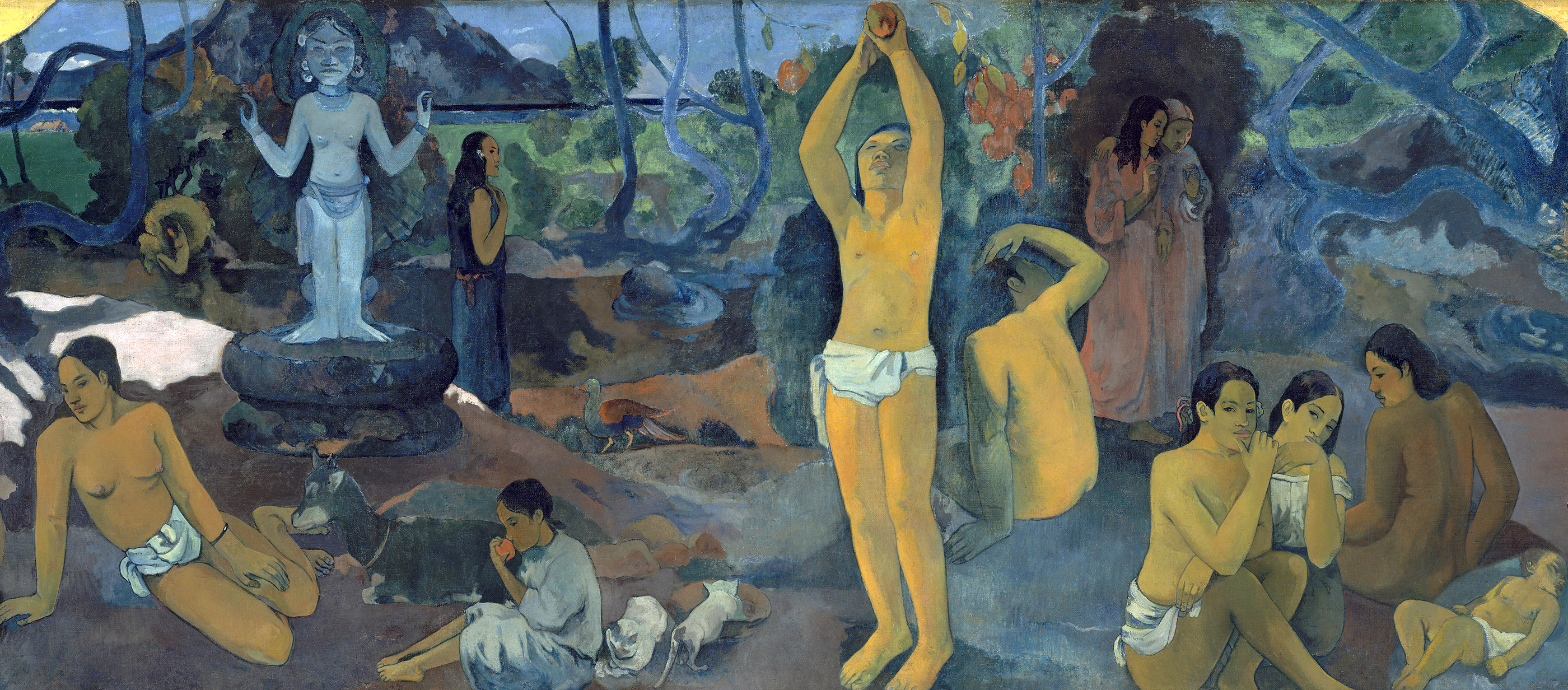 Where Do We Come From? What Are We? Where Are We Going?, by Paul Gauguin, 1897–1898. 