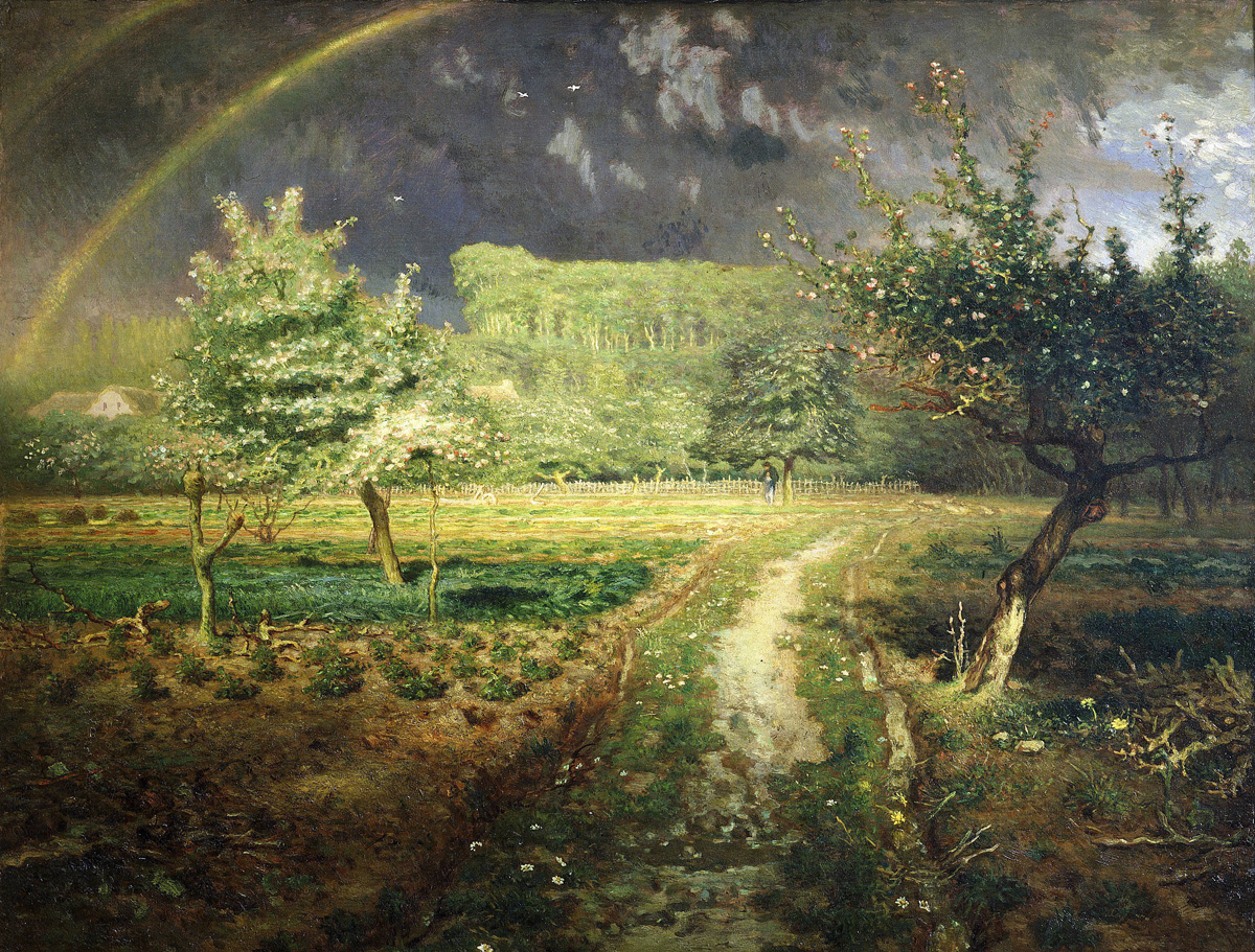 Spring, by Jean-François Millet, c. 1870. Musée d'Orsay, Paris. 