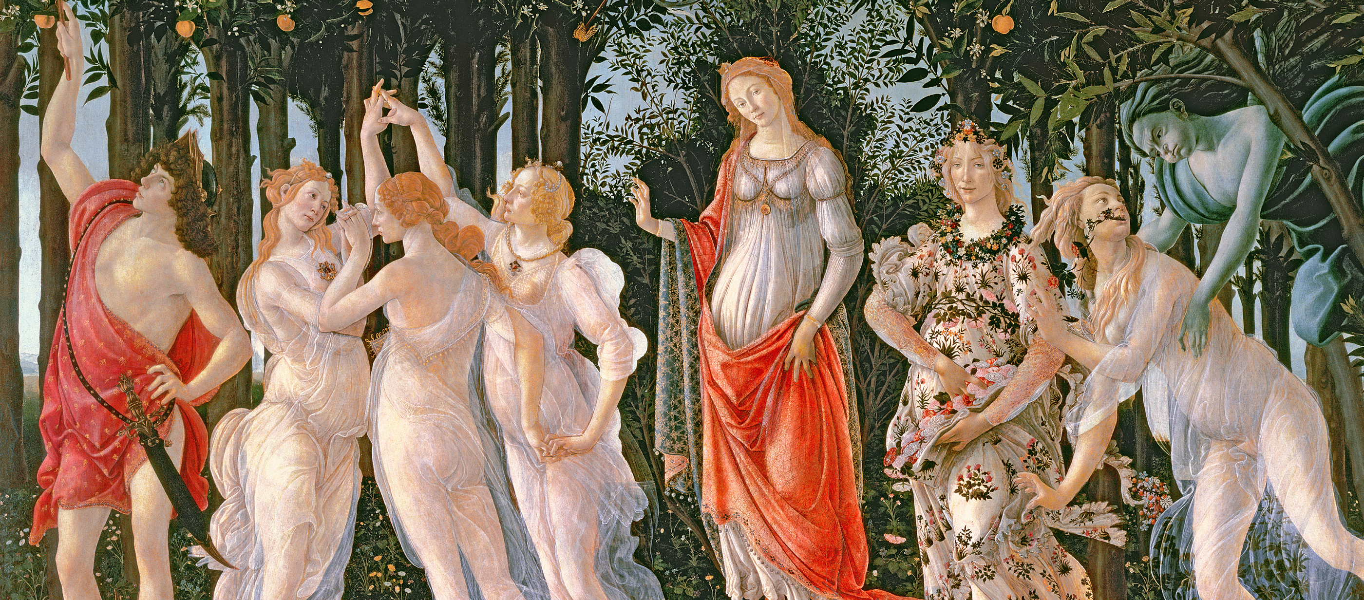 The Allegory of Spring, painting by Sandro Botticelli, 