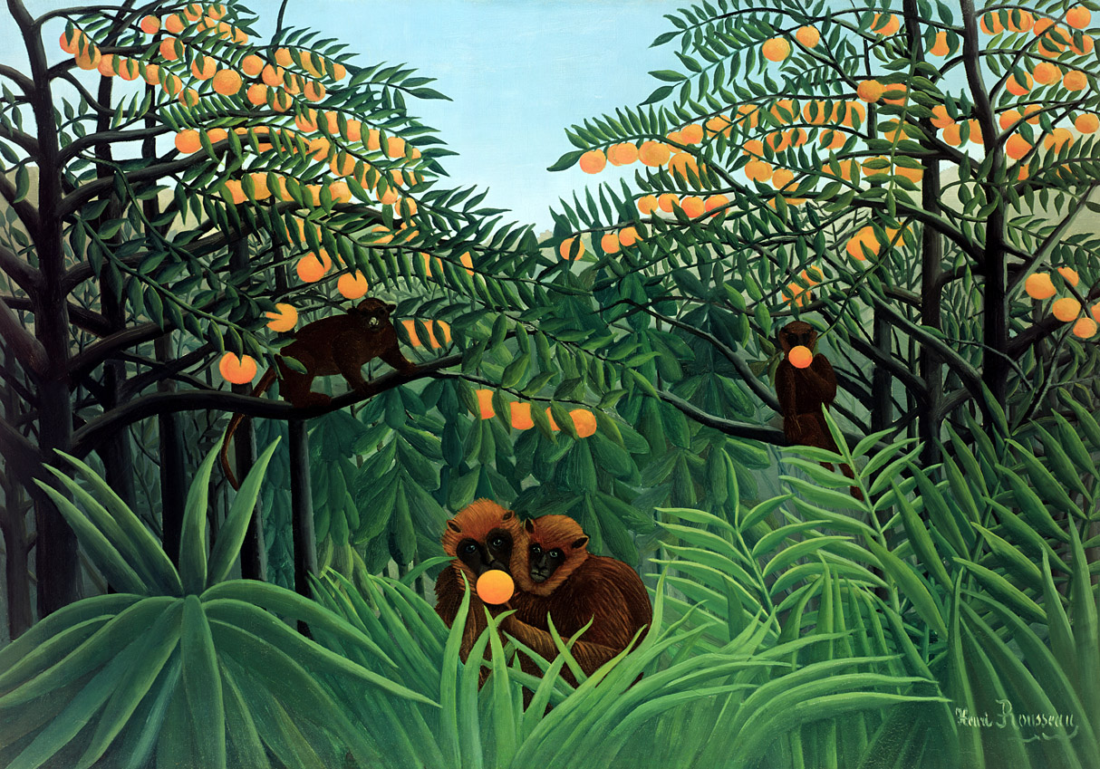 The Tropics, by Henri Rousseau, 1907. 