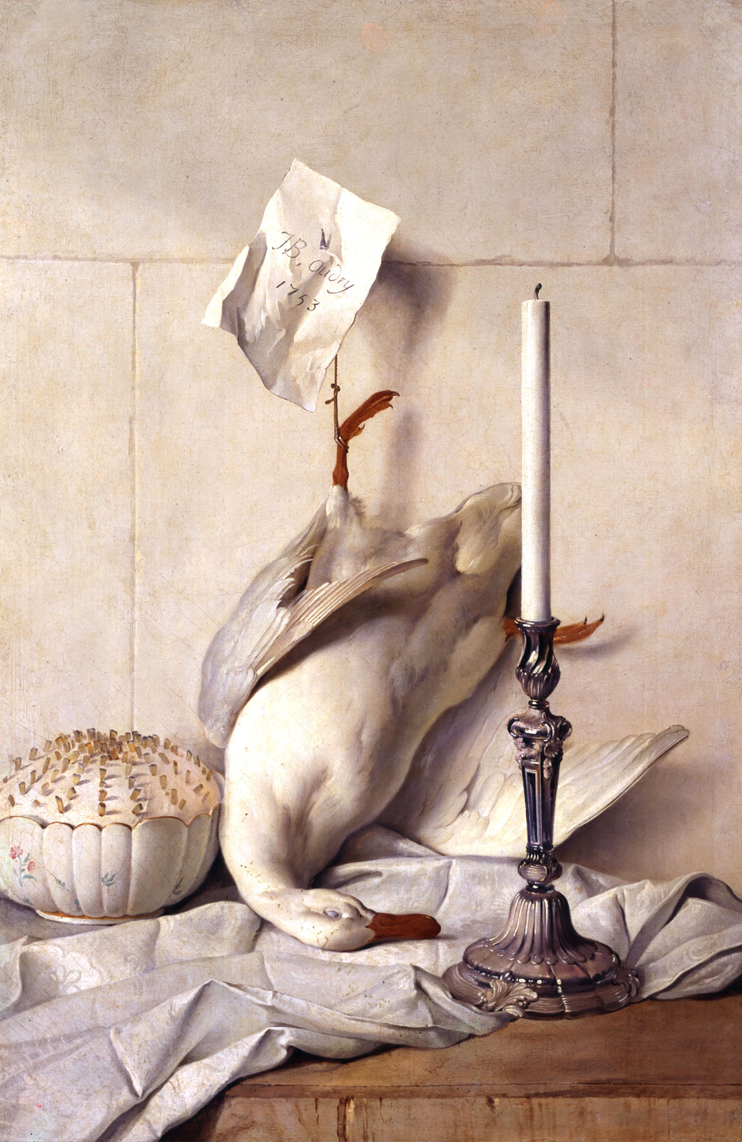 The White Duck, Jean-Baptiste Oudry, 1753.