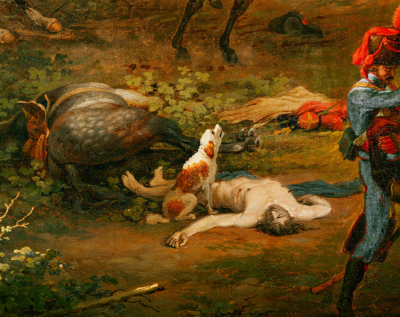 The Battle of Marengo (detail), by Louis François Lejeune, 1801. Palace of Versailles.