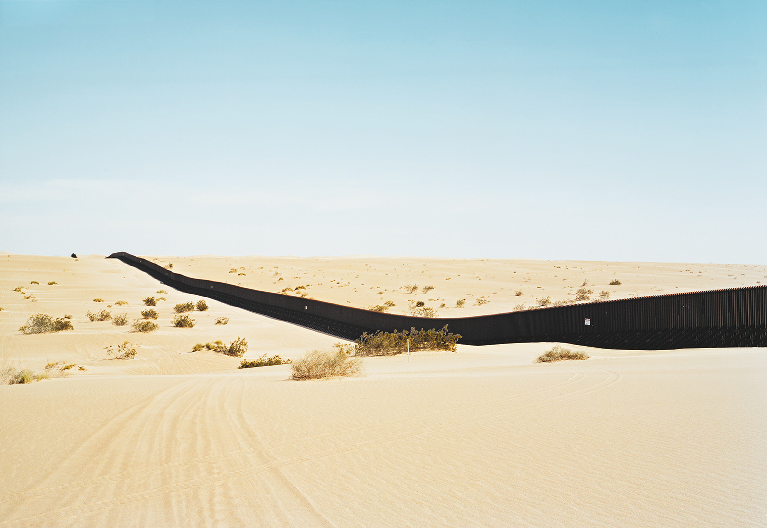 Untitled (Dunes) near El Centro, California, from The Border Series, by Victoria Sambunaris, 2010.