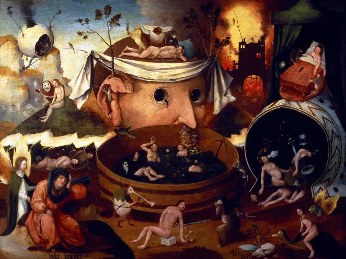 Tondal’s Vision, anonymous imitation of Hieronymus Bosch. Museum of Lázaro Galdiano, Madrid.