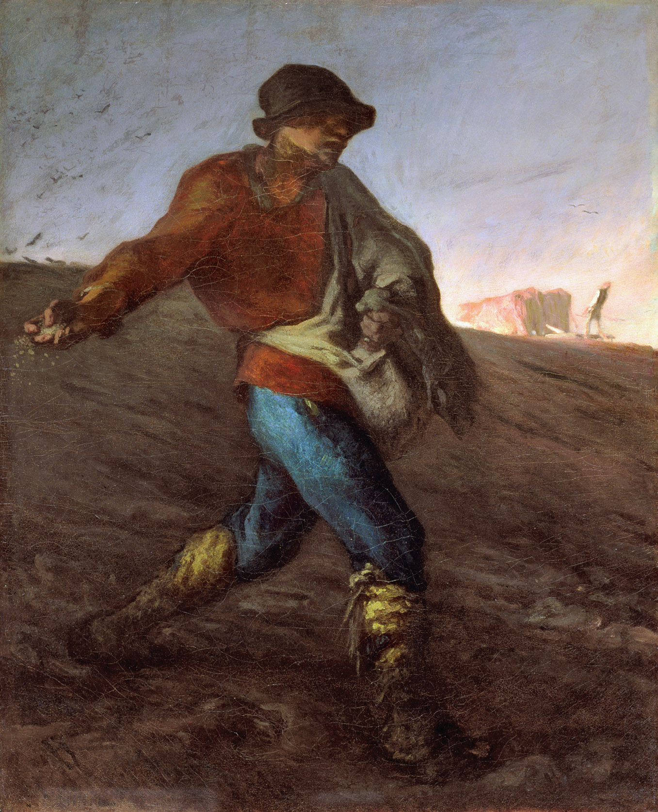 The Sower, by Jean-Françios Millet, 1850. Museum of Fine Arts, Boston, Massachusetts. 