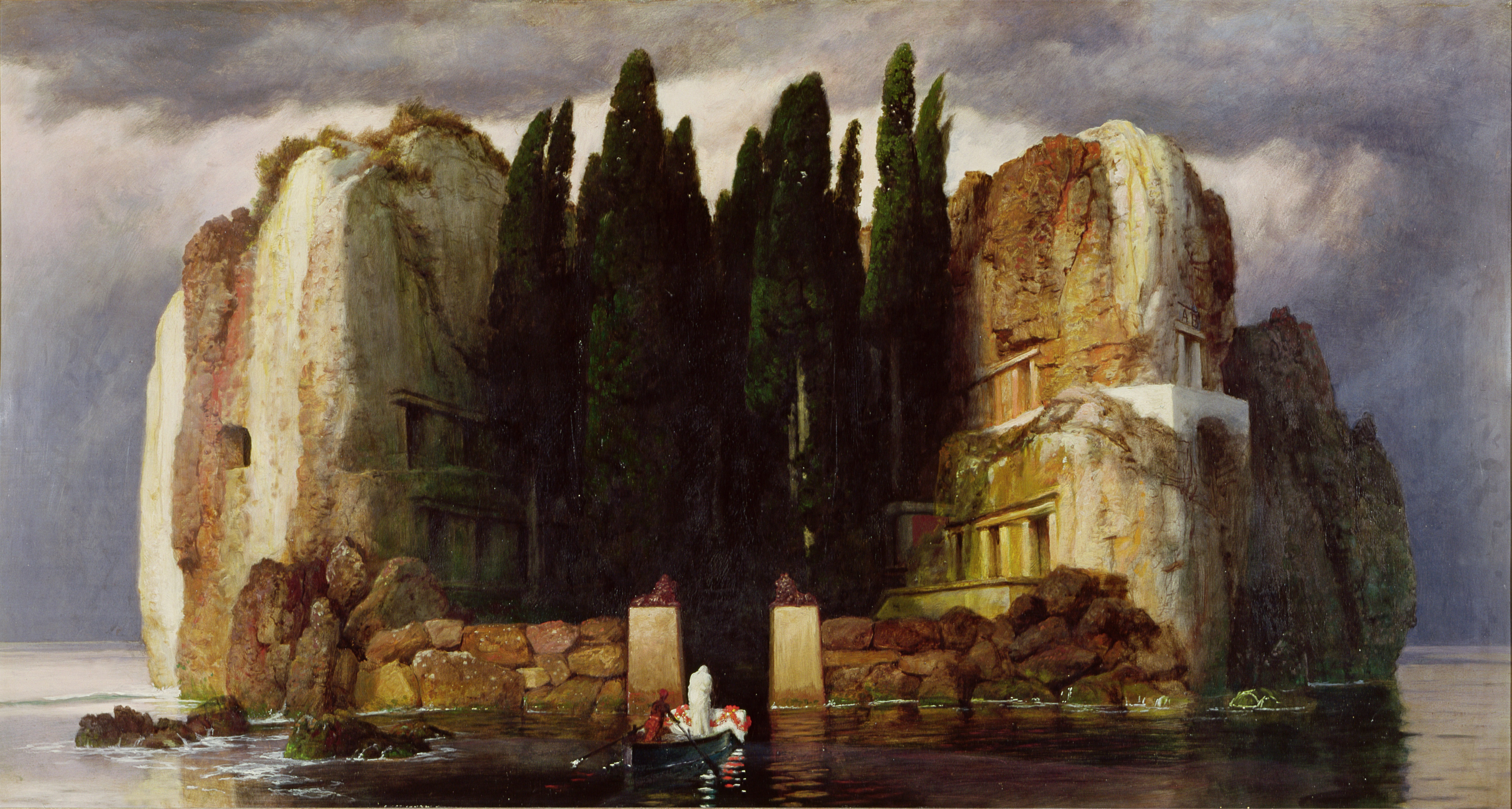 The Isle of the Dead V, by Arnold Böcklin, 1886.