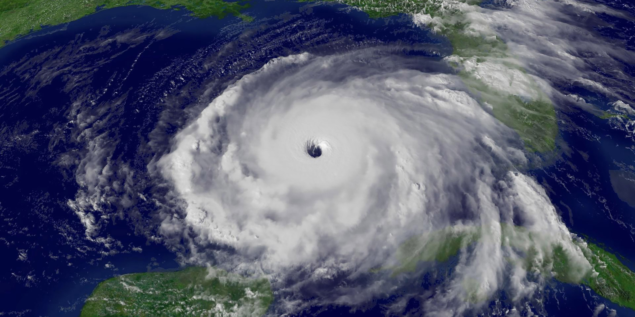 Satellite image of Hurricane Rita, 2005. © F&A Archive / Art Resource, NY.