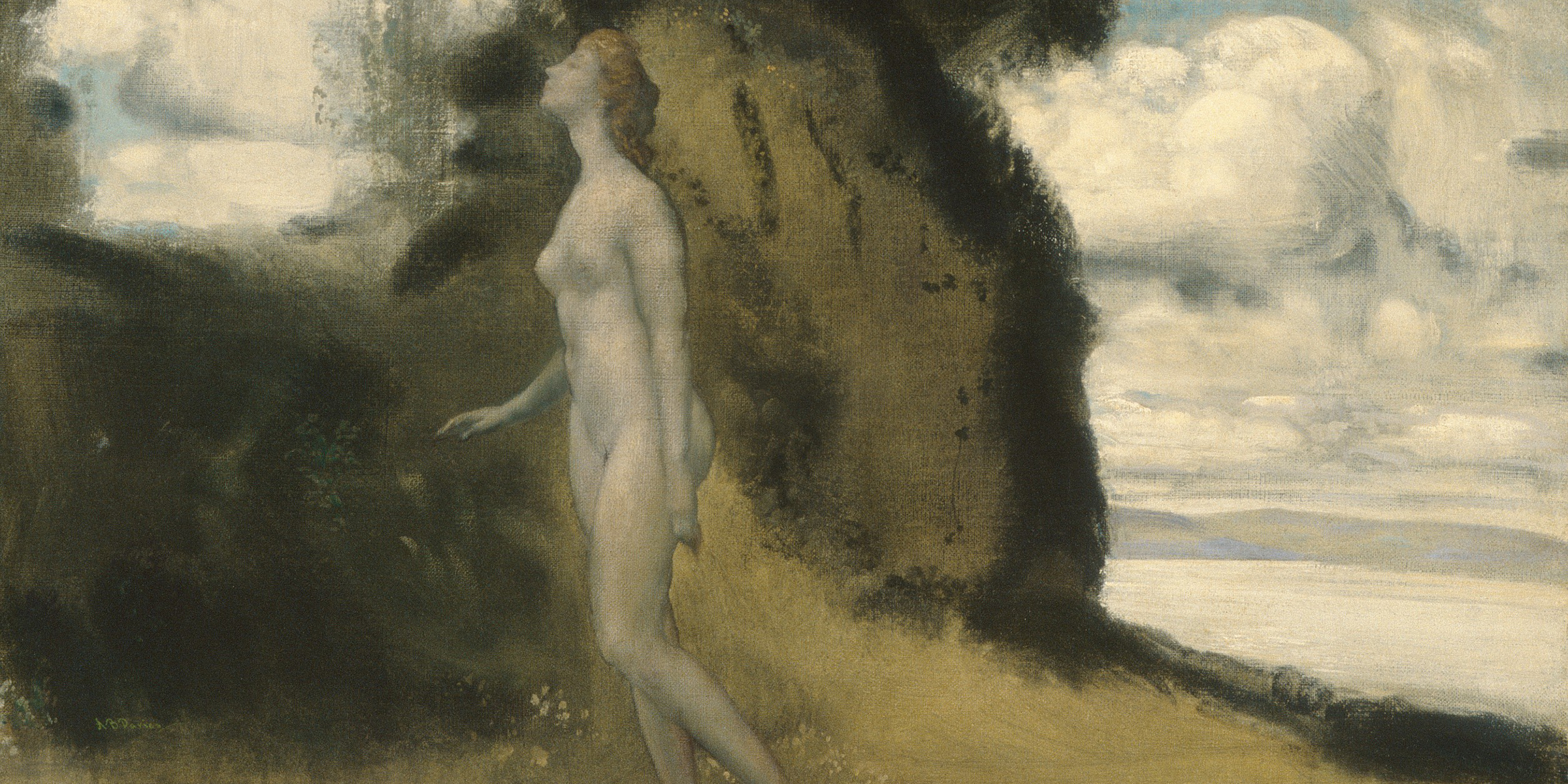 A Measure of Dreams (detail), by Arthur B. Davies, c. 1908. The Metropolitan Museum of Art, Gift of George A. Hearn, 1909.