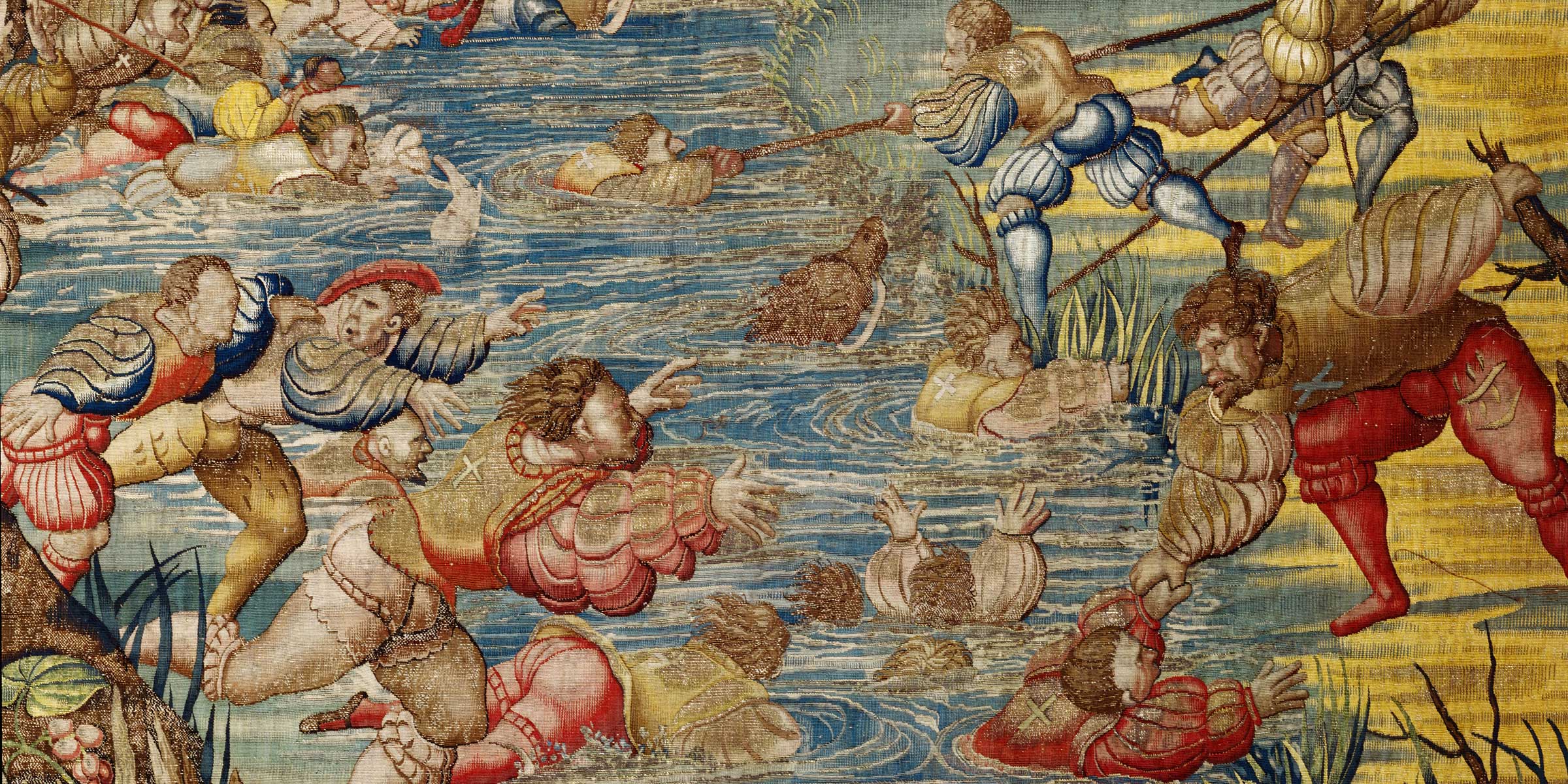  Battle of Pavia (detail), by Bernard van Orley, c. 1530.