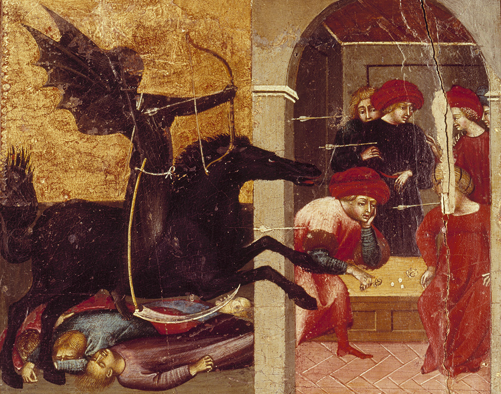 Allegory of the Plague, Siena, 1437 Allegory of the Plague, Siena, 1437