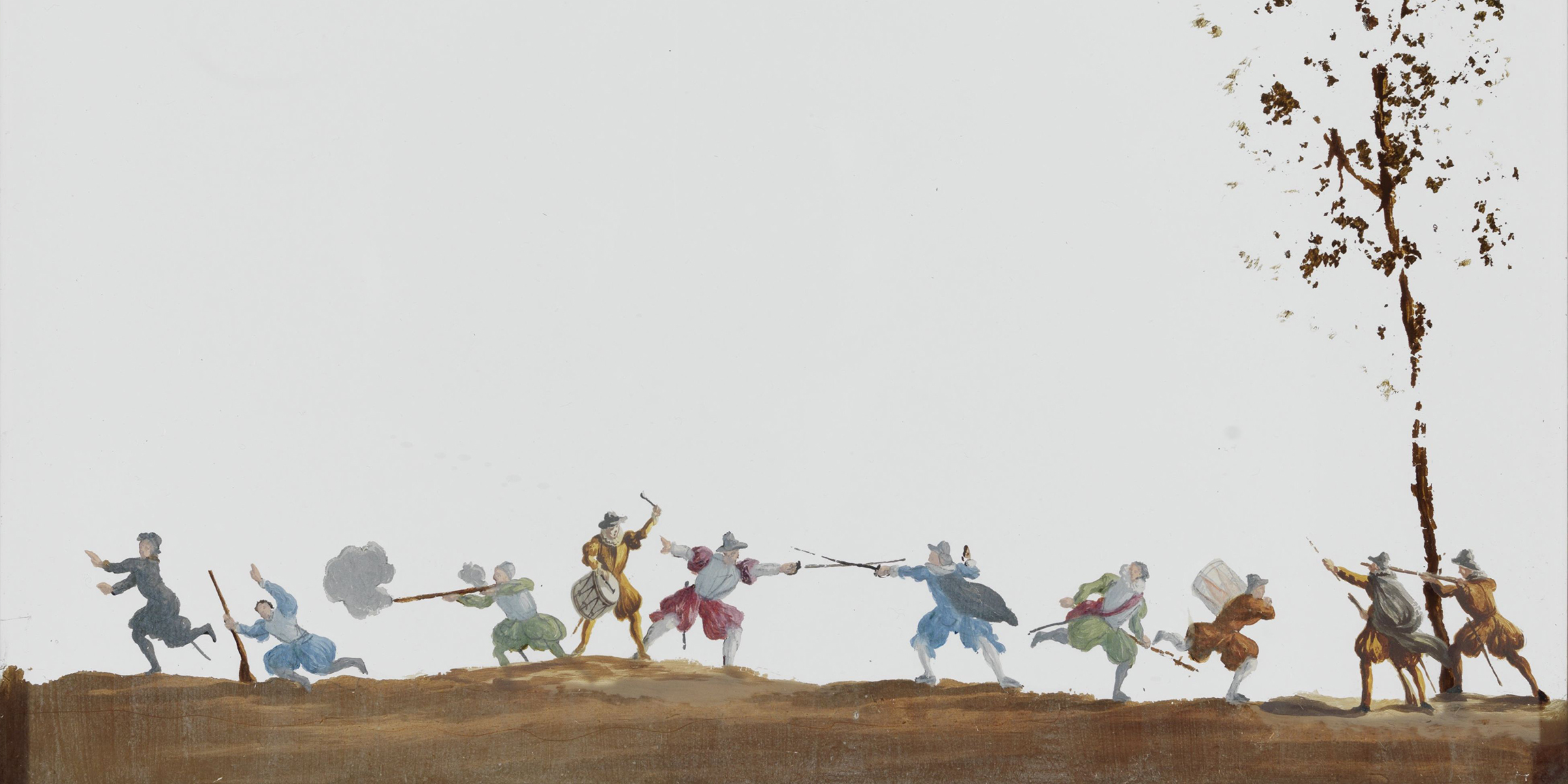 Detail of a Dutch diafanorama slide, late eighteenth or early nineteenth century. Rijksmuseum. Detail of a Dutch diafanorama slide, late eighteenth or early nineteenth century. Rijksmuseum.