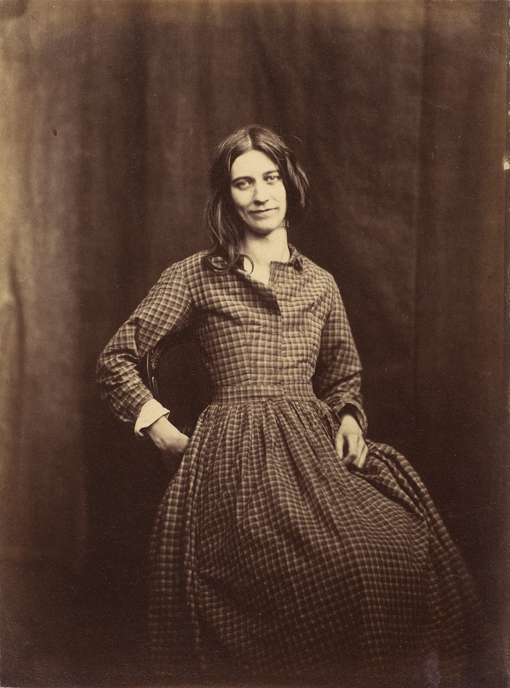 Patient, Surrey County Lunatic Asylum, by Hugh Welch Diamond, c. 1855. © The Metropolitan Museum of Art, Gilman Collection, Purchase, Ann Tenenbaum and Thomas H. Lee Gift, 2005. Patient, Surrey County Lunatic Asylum, by Hugh Welch Diamond, c. 1855. © The Metropolitan Museum of Art, Gilman Collection, Purchase, Ann Tenenbaum and Thomas H. Lee Gift, 2005.