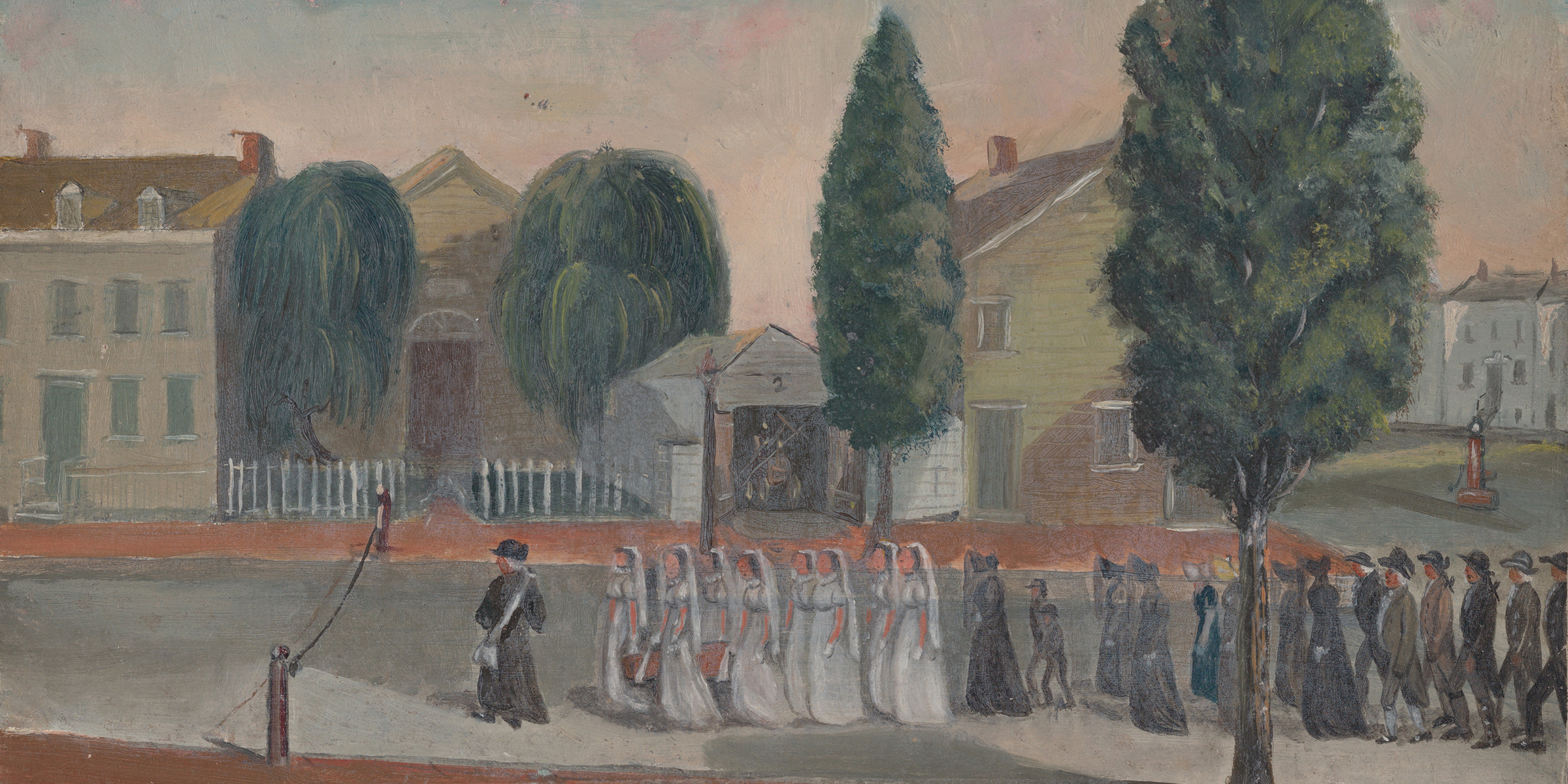 Infant Funeral Procession, by William P. Chappel, c. 1870