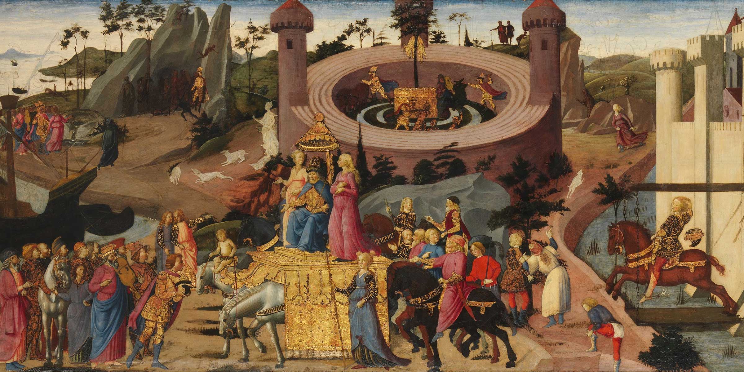 Scenes from the Story of the Argonauts (detail), by Biagio d’Antonio, c. 1500.