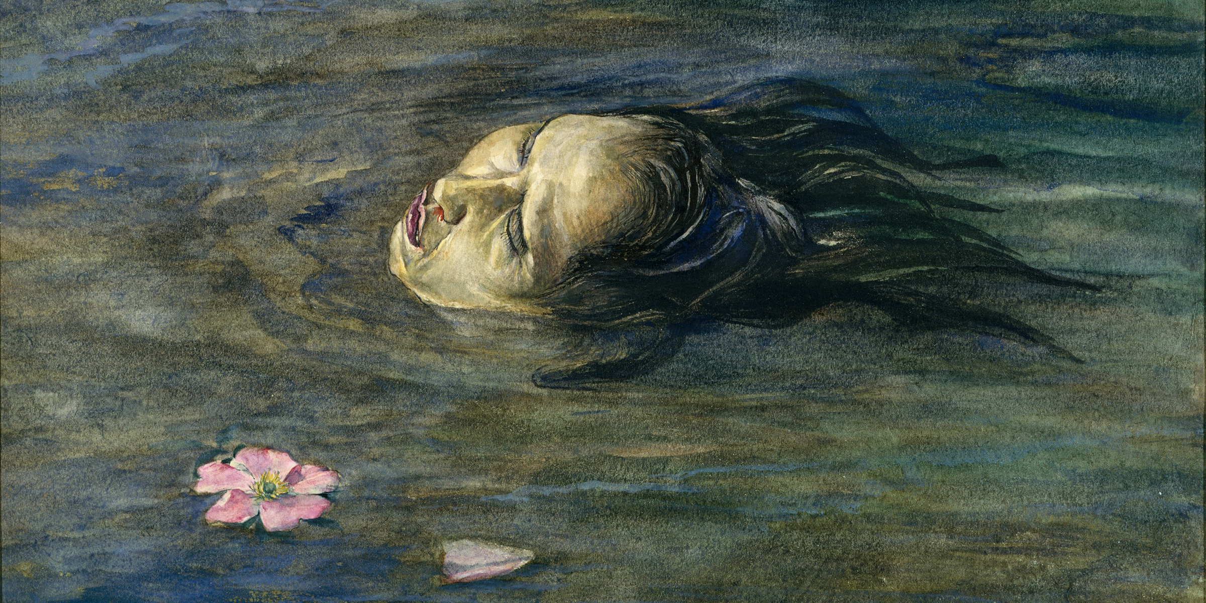 The Strange Thing Little Kiosai Saw in the River (detail), by John La Farge, 1897. The Metropolitan Museum of Art, Rogers Fund, 1917.