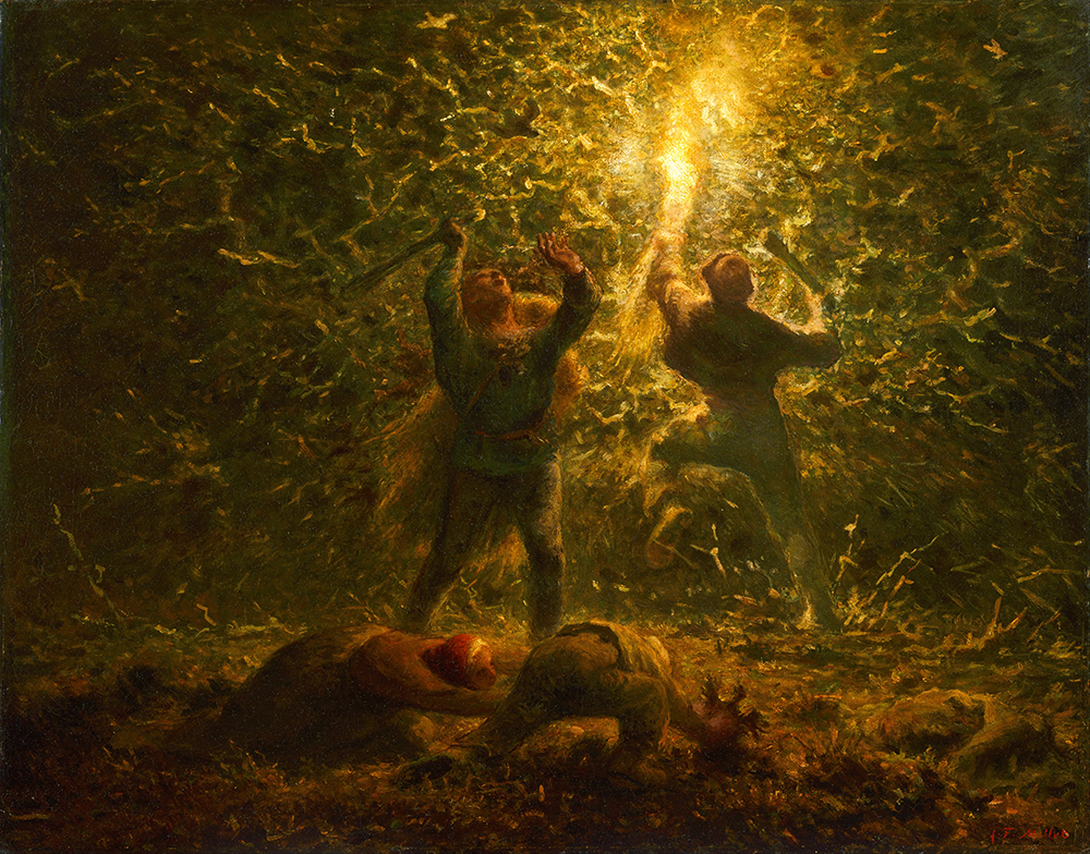 Bird’s-Nesters, by Jean-François Millet, 1874. Wikimedia Commons, Philadelphia Museum of Art. Bird’s-Nesters, by Jean-François Millet, 1874. Wikimedia Commons, Philadelphia Museum of Art.