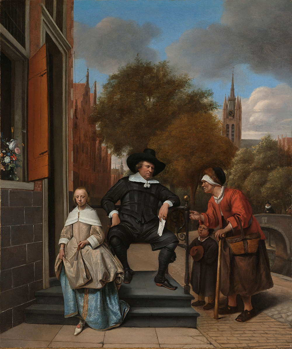 The Burgomaster of Delft and His Daughter, by Jan Havicksz Steen, 1655. Rijksmuseum.