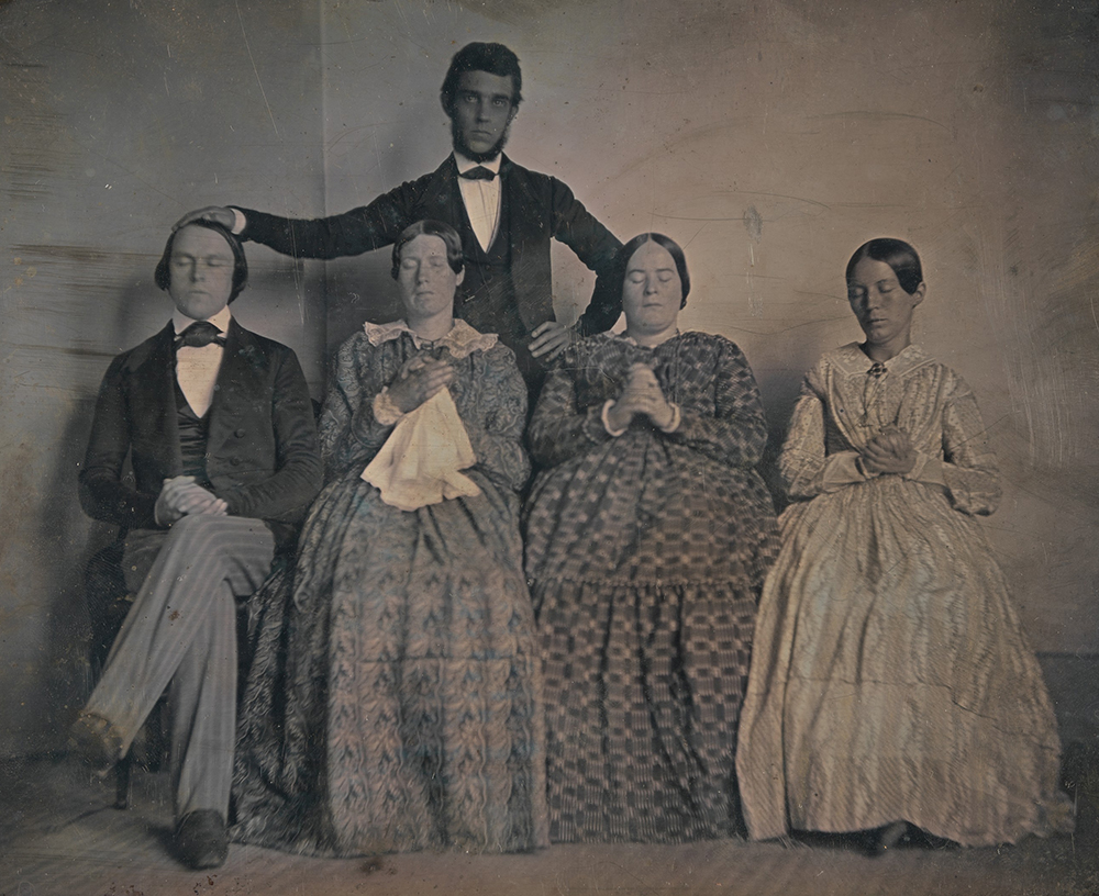 Hypnotist and his patients, c. 1845. Photograph by John Adams Whipple. © The Metropolitan Museum of Art, Gilman Collection, Gift of The Howard Gilman Foundation, 2005.