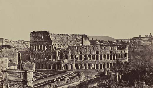 The Colosseum, attributed to Robert Eaton, c. 1855.