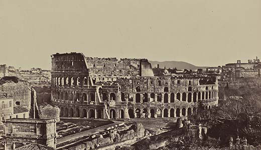 The Colosseum, attributed to Robert Eaton, c. 1855. 