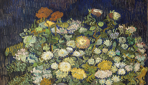Bouquet of Flowers in a Vase.